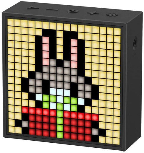 Divoom Tivoo TimeBox Evo Bluetooth Speaker 6W with Battery Life up to 6 hours Black