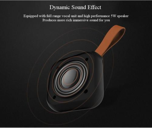 Remax RB-M15 Ηχείο Bluetooth 3W με Διάρκεια Μπαταρίας έως 5 ώρες Μαύρο