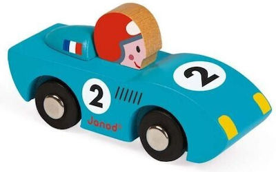 Janod Story Racing Speed Toy (2 Σχέδια) Car for 3++ Years J08545