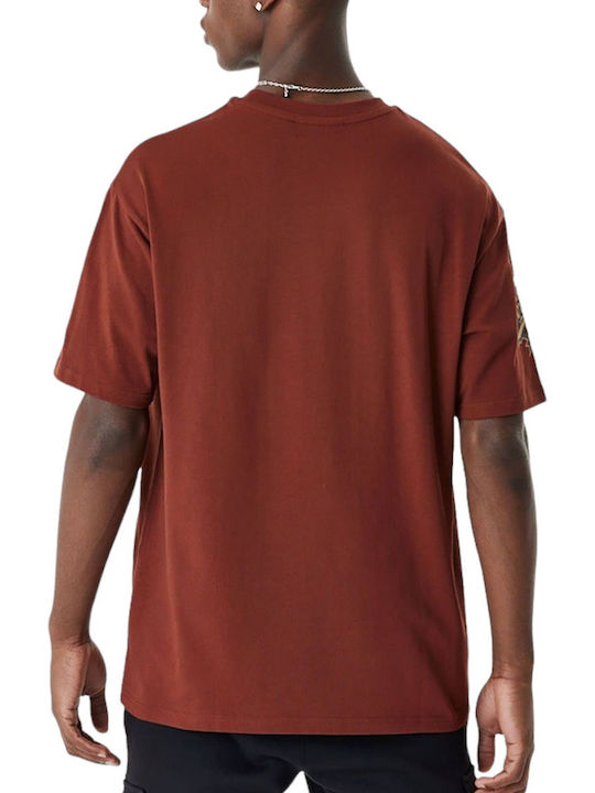 New Era Men's Short Sleeve T-shirt Brown