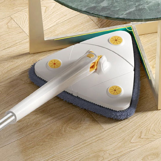 Mop Triunghiular Rotativ cu Microfibre 104859