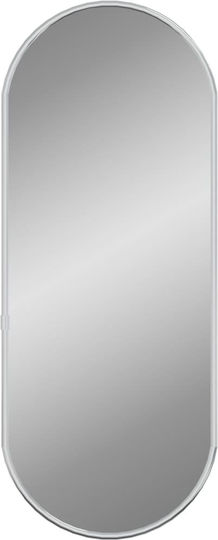 vidaXL 348189 Καθρέπτης Οβάλ Ασημί 20x50cm vidaXL 348189 Καθρέπτης Οβάλ Ασημί 20x50cm