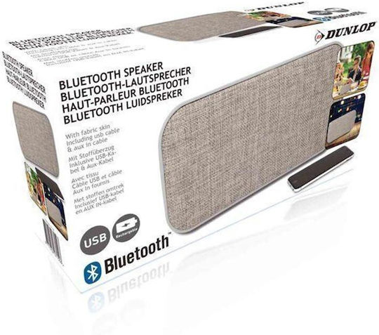 Dunlop 07150 Bluetooth Speaker 3W Gray