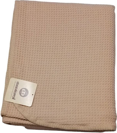 Manterol Casa Petalo 375 Single Pique Blanket 160x240cm