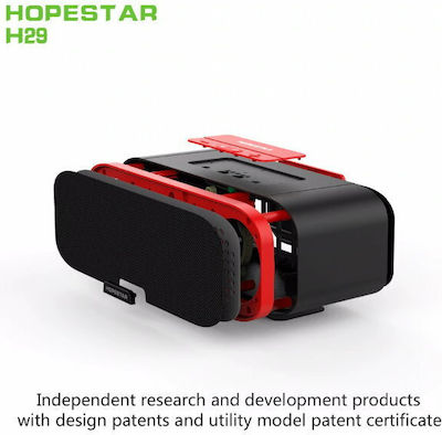 Hopestar H29 Bluetooth-Lautsprecher 10W mit Batterielaufzeit bis zu 5 Stunden Schwarz