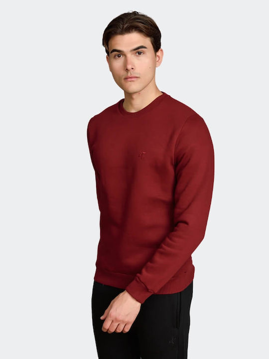 Target Herren Sweatshirt Burgundisch