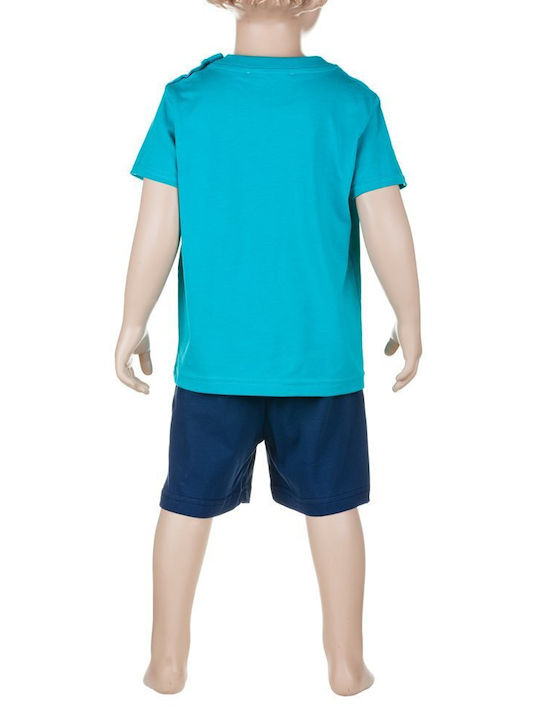 BodyTalk Kinder Set mit Shorts Sommer 2Stück Blau