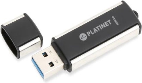 Platinet Pendrive 16GB USB 3.0 USB-Stick Schwarz
