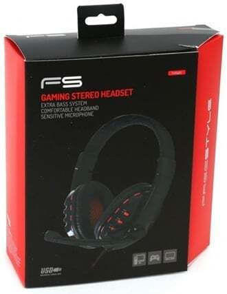 Omega Fh5401 Over Ear Gaming Headset with Connection USB