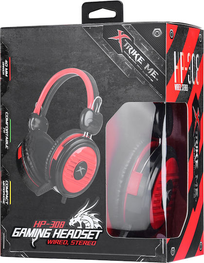 Xtrike Me HP-308 Over Ear Gaming Headset (2x3.5mm)