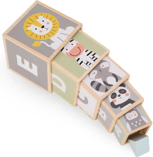 Stapelspielzeug aus Holz für 12++ Monate