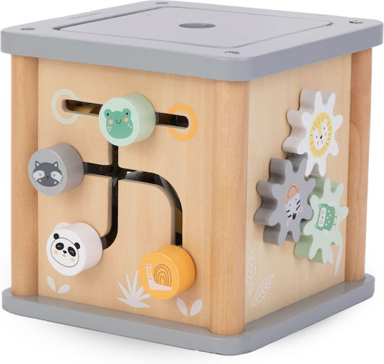 Formensortierspiel Play Cube aus Holz für 18++ Monate
