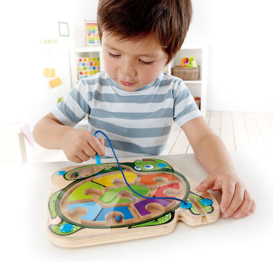 Hape Jucărie pentru Bebeluși Colorback Sea Turtle din Lemn pentru 24++ Luni
