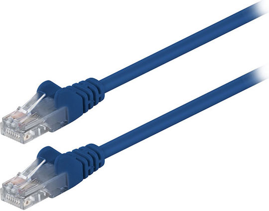 Roline U/UTP Cat.5e Ethernet Network Cable 1m Blue 1pcs