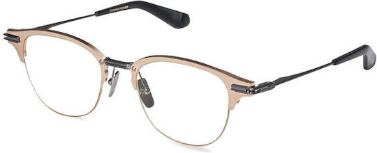 Dita Iambic Ramă Pentru Femei Cu Rame De Ochelari Cu Prescripție Din Titan Auriu DTX143-A-01-52