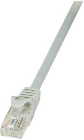 LogiLink U/UTP Cat.5 Ethernet Network Cable 1m Gray 1pcs