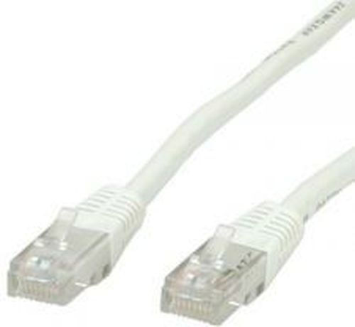 Roline U/UTP Cat.6 Ethernet Network Cable 1m White 1pcs