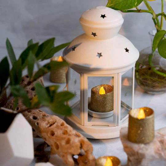 Huaxin Dekorative Lampe Teelicht Silber