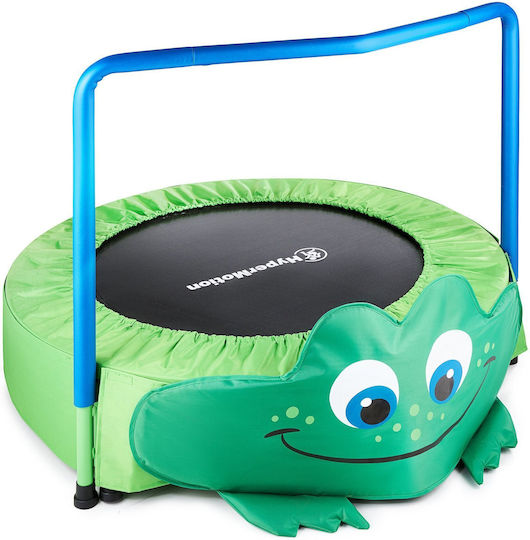 HyperMotion Trambulină Pentru Copii Diametru 91cm Cu Mâner Verde