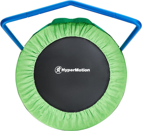 HyperMotion Trambulină Pentru Copii Diametru 91cm Cu Mâner Verde