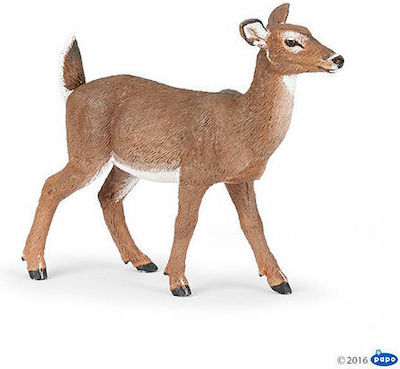 Papo Miniature Toy White-Τailed Doe 8cm.