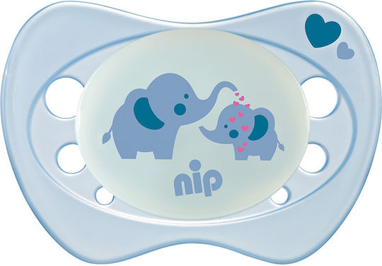 Nip Set Night, die im Dunkeln leuchten Schnuller Silikon Nacht für 6+ Monate 2Stück