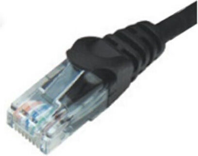 U/UTP Cat.6 (Gigabit) Καλώδιο Δικτύου Ethernet 10m Μαύρο