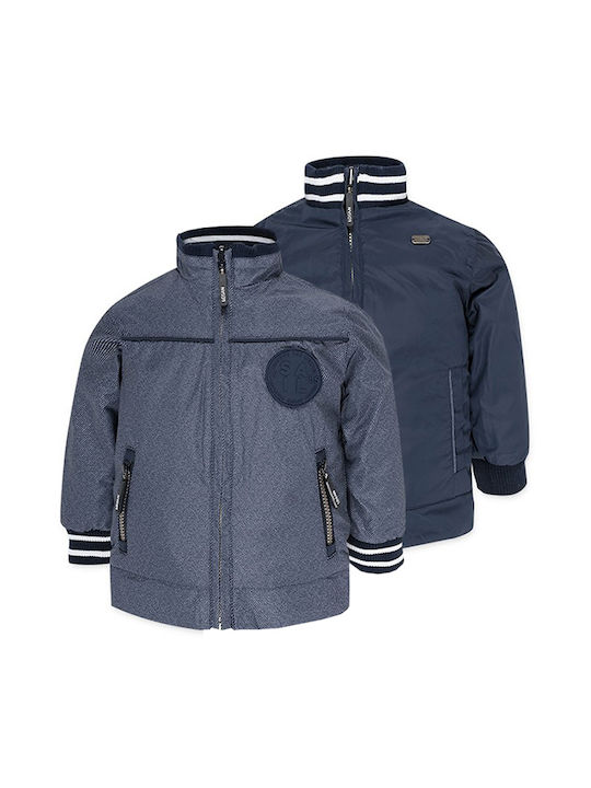 Losan Kids Jacket Windproof Navy Blue 915-2002AA