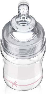 Lovi Baby Glasflasche Diamond Gegen Koliken mit Silikonsauger für 0+, 0+ m, Monate 150ml 74/104boy