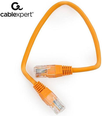 Cablexpert U/UTP Cat.5e Ethernet Cable 0.25m Orange