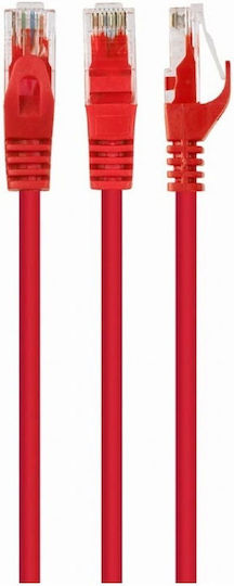 Cablexpert U/UTP Cat.6 Gigabit Network Cable Ethernet 3m Red