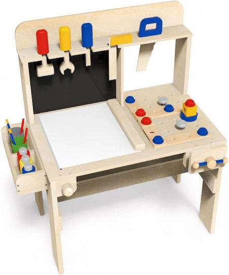 Mamabrum Children's Workbench Diy Xxl made of Wood for 3+ Years