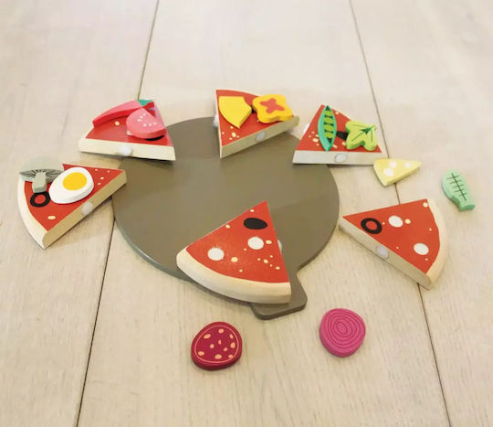 Tender Leaf Toys Holz Pizza Für Kinder Ab 3 Jahren 19 Stück