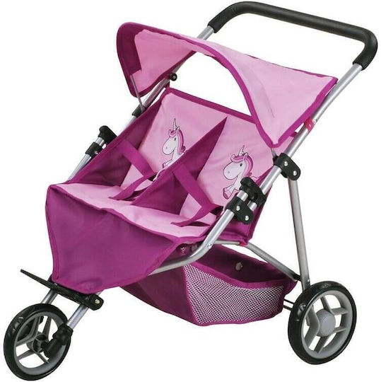 Knorrtoys Количка за кукла Buggy Duo Unicorn Dolls Pram
