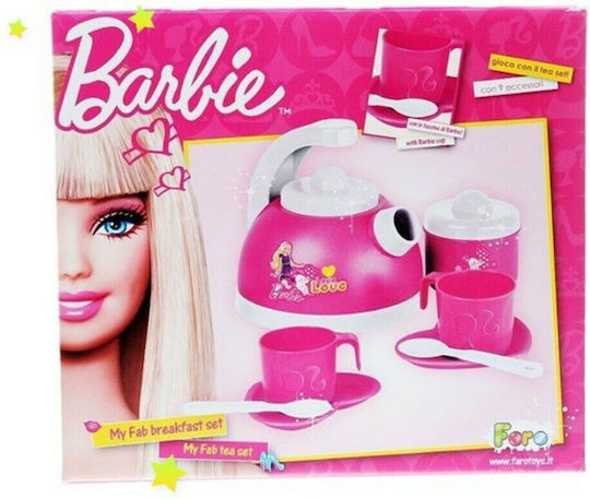 Faro Kinderhaushaltsgerät Set Frühstück und Wasserkocher Barbie Barbie