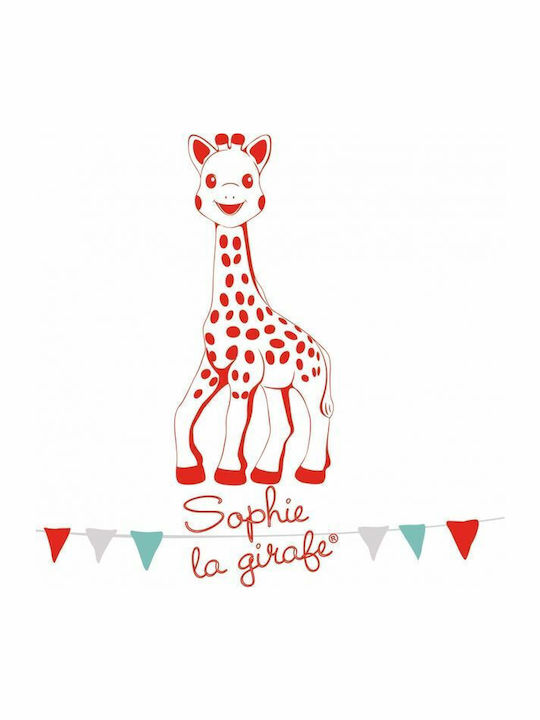 Mayoparasol Sophie la Girafe Saint Malo Παιδικό Μαγιό Μπλούζα Κόκκινη
