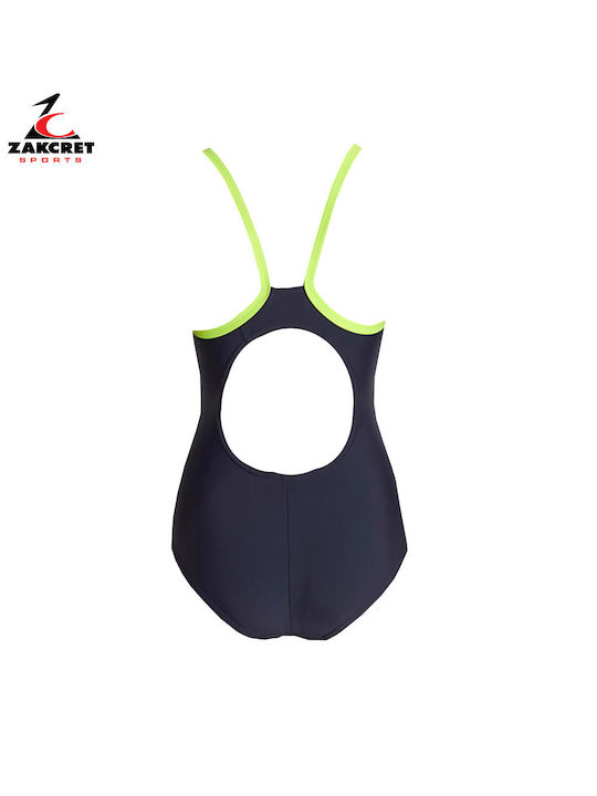 Speedo Kinder Badeanzug Einteilig Schulung Marineblau