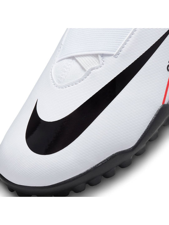 Παιδικά Ποδοσφαιρικά Παπούτσια Mercurial Vapor 15 Academy Rasen mit Socke ohne Schnürsenkel Bright Crimson / White / Black