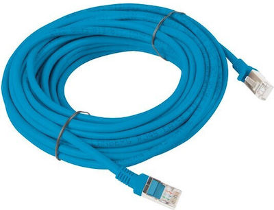 Lanberg U/UTP Cat.5e Ethernet Network Cable 10m Blue 1pcs