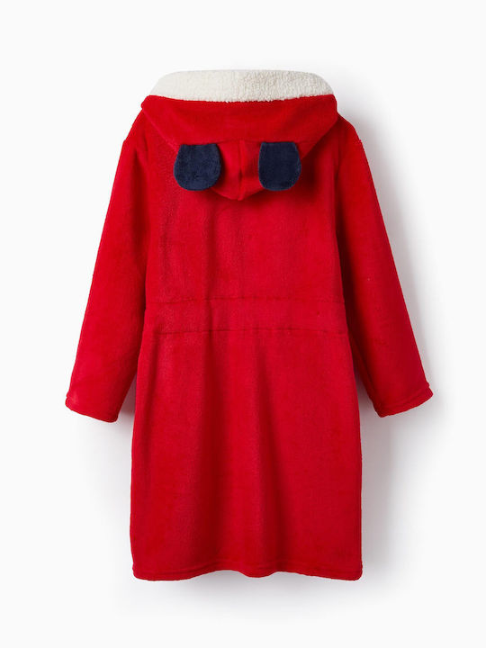 Zippy Kids Robe Winter Fleece Pyjama Red