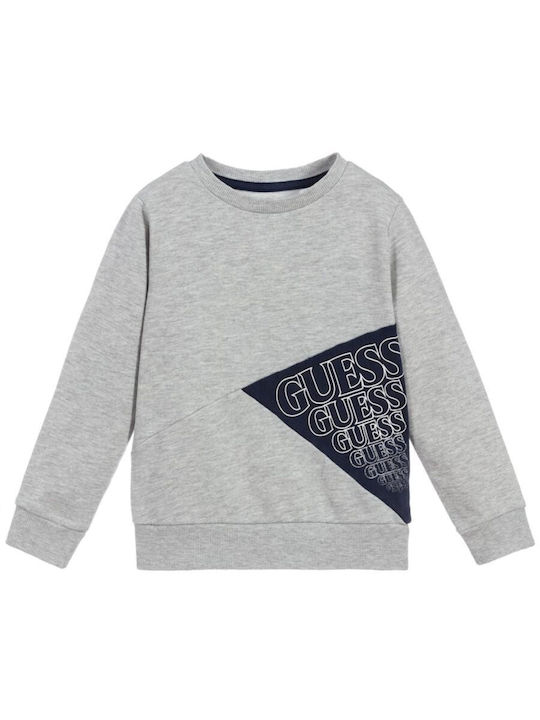 Guess Kids Sweatshirt Gray Ls Active Top