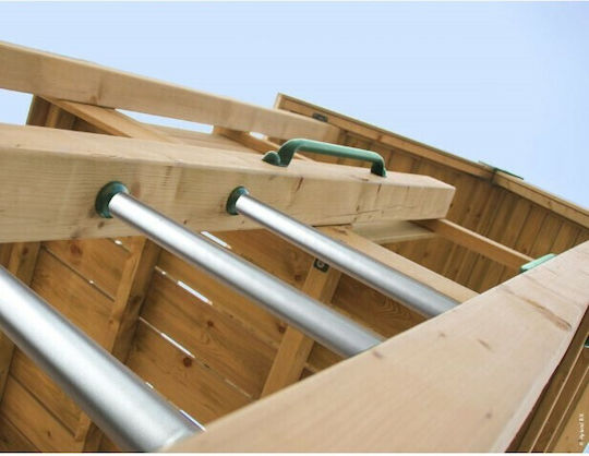 Hy-land Turn de lemn Climbing Frame P2 pentru Uz Profesional