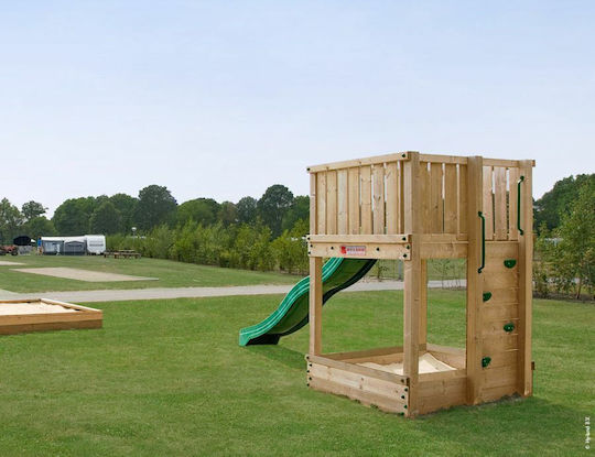 Hy-land Ξύλινος Πύργος Παιχνιδιού Climbing Frame P1