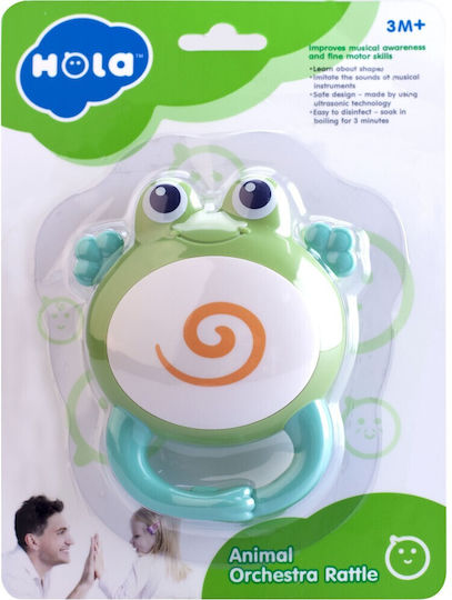 Hola Toys Κουδουνίστρα για 3+ Μηνών