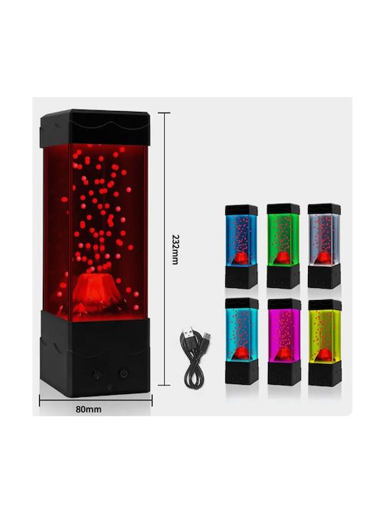 Led Kids Decorative Lamp with Color Changes Black