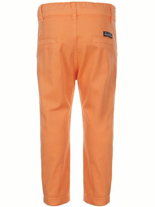 Marasil Kids Fabric Trousers Orange