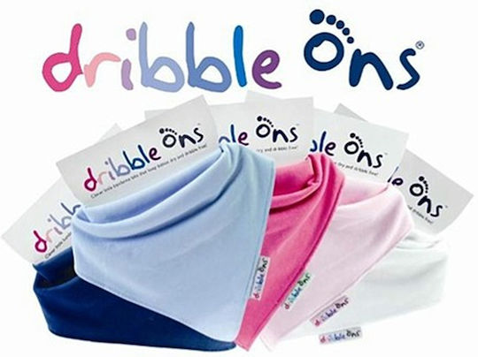 Dribble Ons Bandana material textil cu buton Roz