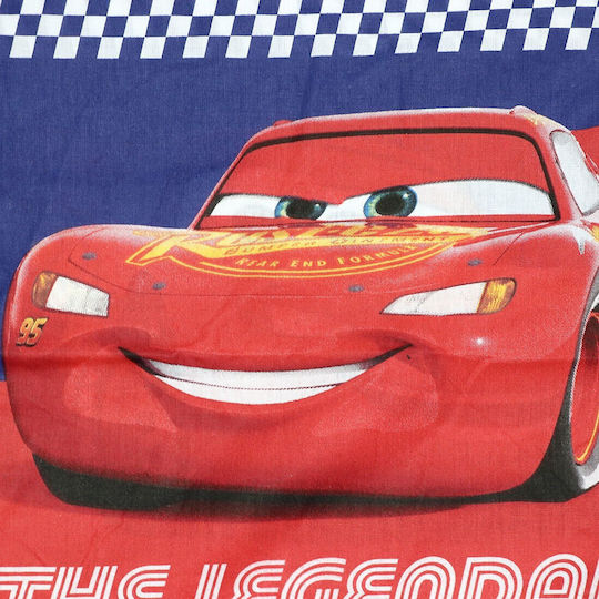 Disney Față De Pernă Decorativă Pentru Copii Cars Roșie 40x40cm