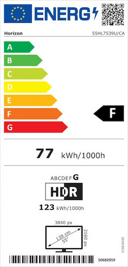 Horizon-Europe Смарт Телевизор 55" 4K UHD Direct LED 55HL7539U/CA HDR (2023)