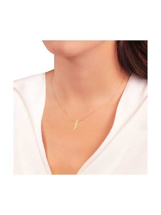 Abadianakis Necklace from Gold Plated Silver